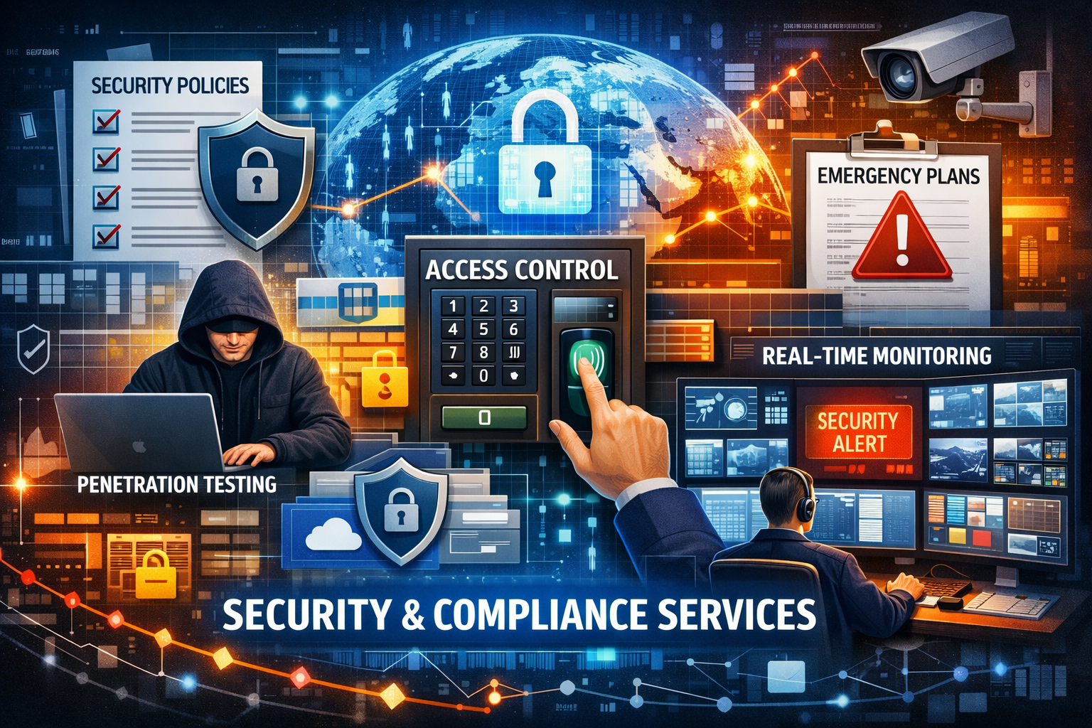 Background showcasing HPC and AI innovations