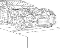 Digital Twin Wireframe Visualization