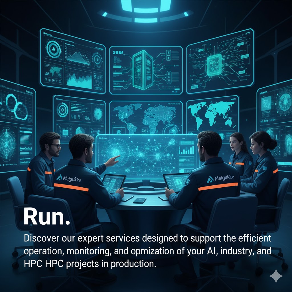 Background showcasing HPC and AI innovations